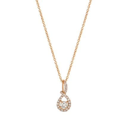Le Vian� Pendant featuring 1/4 cts. Vanilla Diamonds� set in 14K Strawberry Gold�