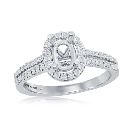 Le Vian Couture� Ring featuring 1/4 cts. Vanilla Diamonds� set in P14 Vanilla Gold�